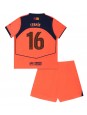 Barcelona Fermin Lopez #16 Replika Tredje Kläder Barn 2025-26 Kortärmad (+ byxor)